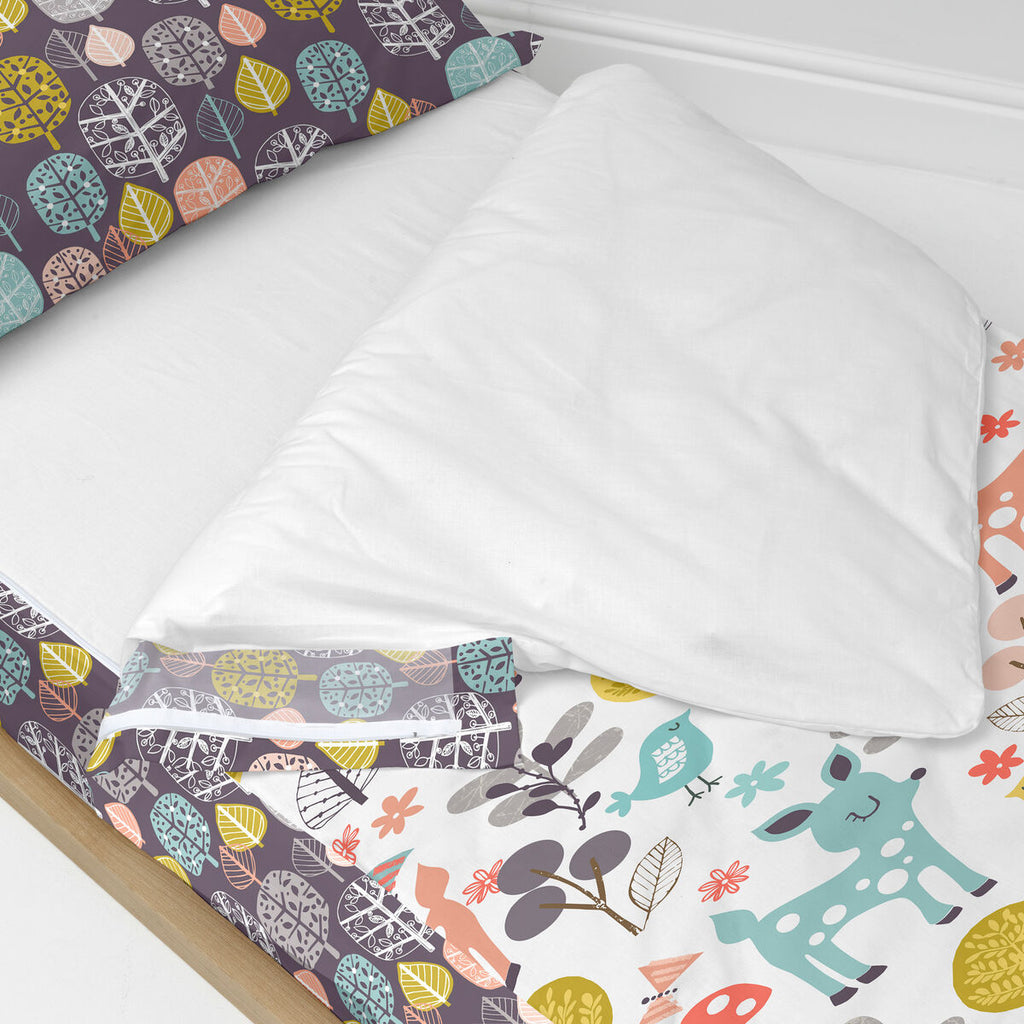 Funda de saco nórdico sin relleno multicolor, 105 x 200 cm — imagen 3