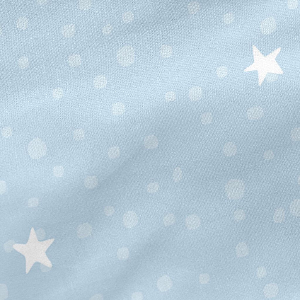 Saco nórdico infantil de algodón, estampado Little Star, azul — imagen 5