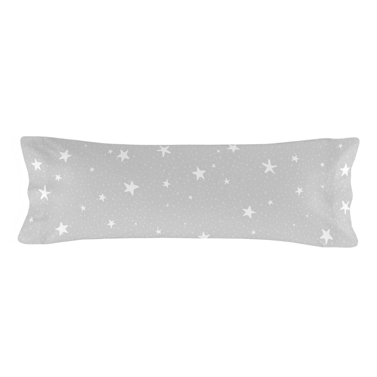 Saco nórdico con relleno de algodón gris, 16 x 48 x 36 cm — imagen 3