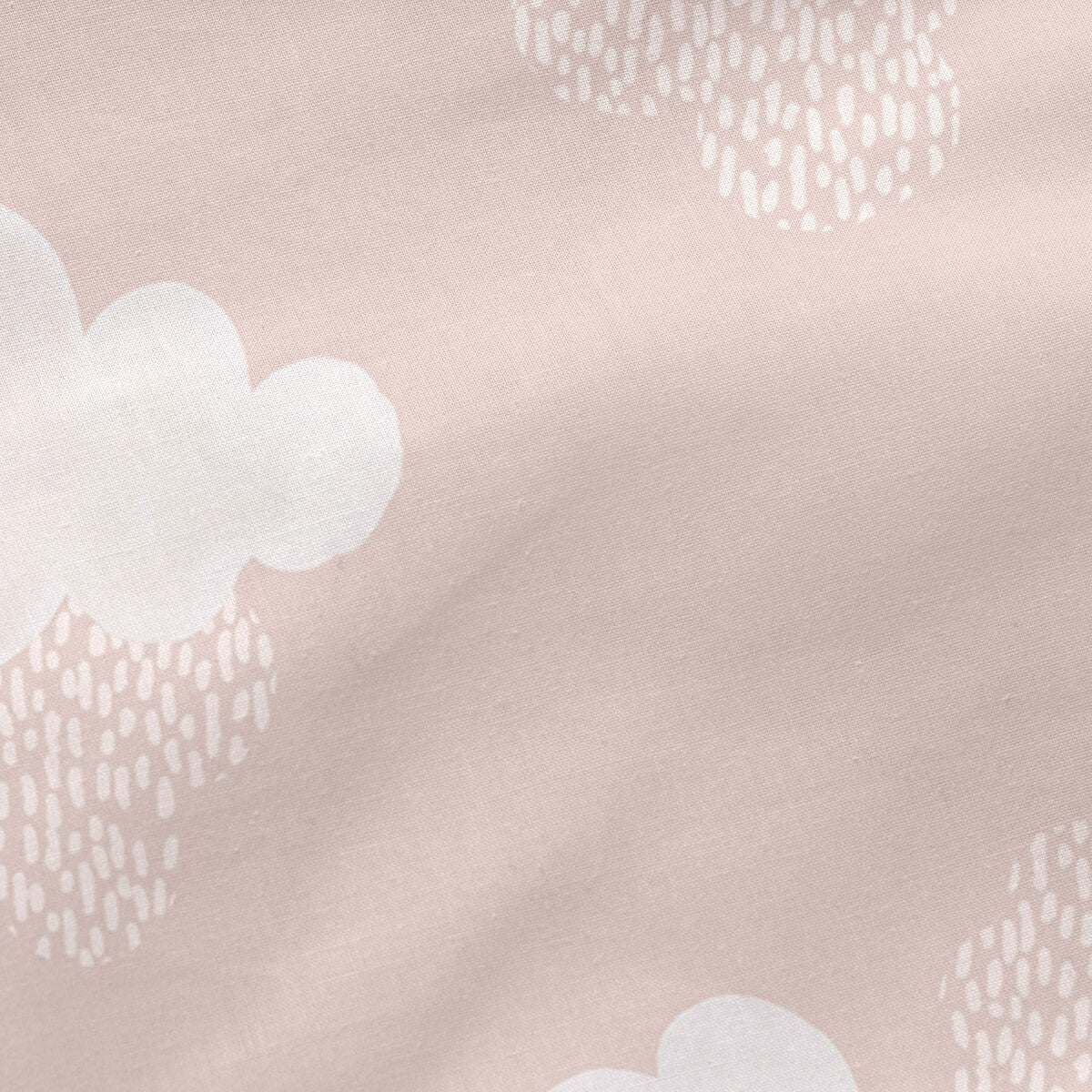 Saco nórdico infantil sin relleno Clouds rosa, cama 90 — imagen 5