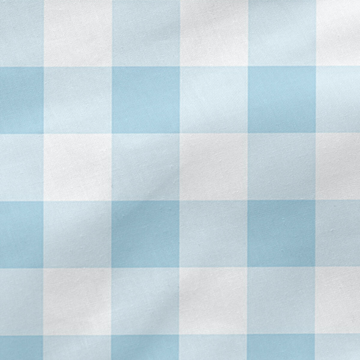 Saco nórdico infantil sin relleno azul de vichy, 105 x 200 cm — imagen 5