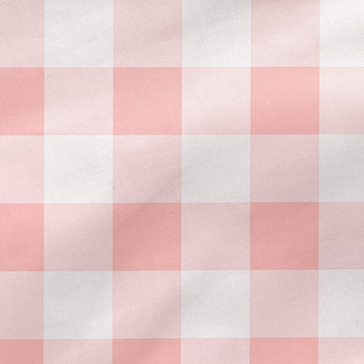 Saco nórdico infantil de algodón, estampado Vichy, rosa — imagen 5