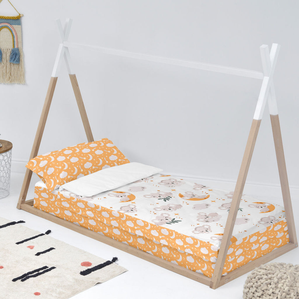 Saco nórdico infantil con relleno, koala multicolor, cama de 105 — imagen 2