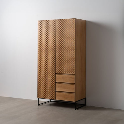 Aparador de hierro y madera MDF, requiere montaje — imagen 2