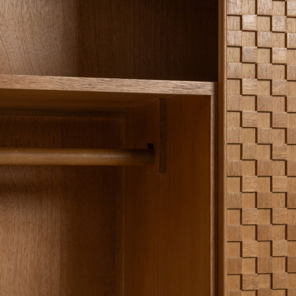 Aparador de hierro y madera MDF, requiere montaje — imagen 7