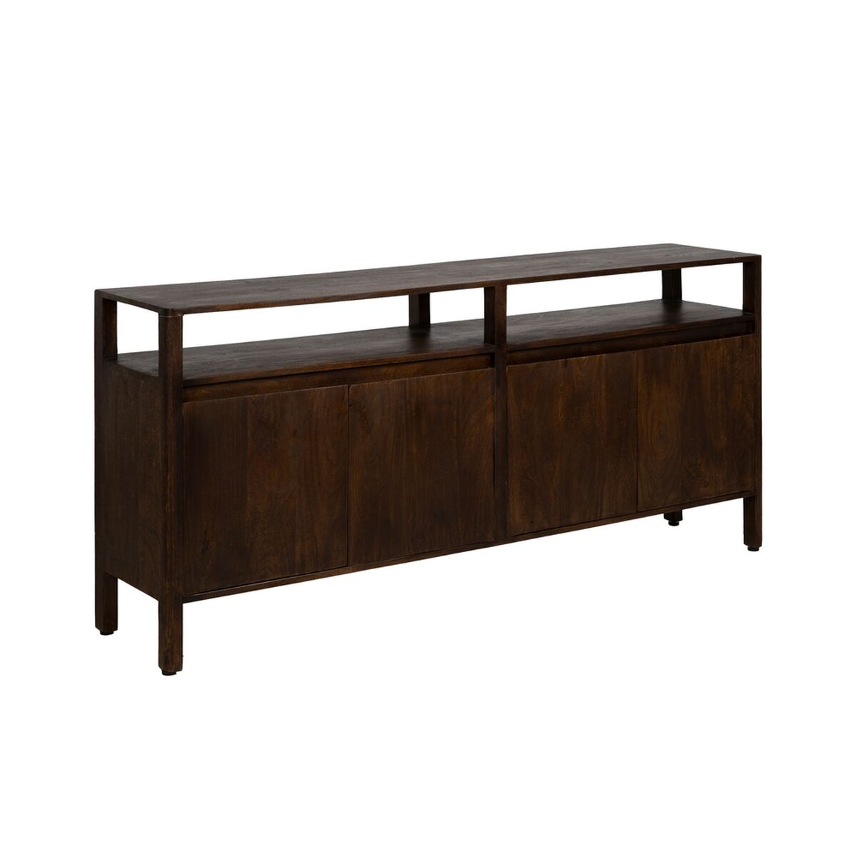 Aparador de madera de mango, 190 cm, no requiere montaje