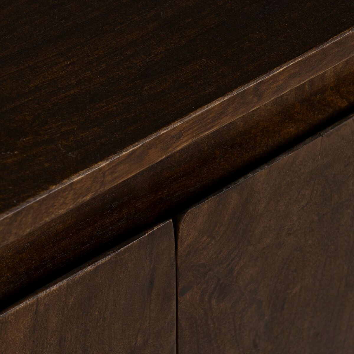 Aparador de madera de mango, 190 cm, no requiere montaje — imagen 8