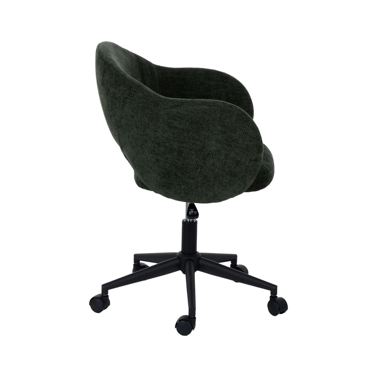 Silla de oficina negra y verde, 56 x 56 x 85 cm — imagen 3