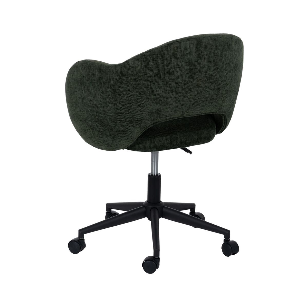 Silla de oficina negra y verde, 56 x 56 x 85 cm — imagen 4