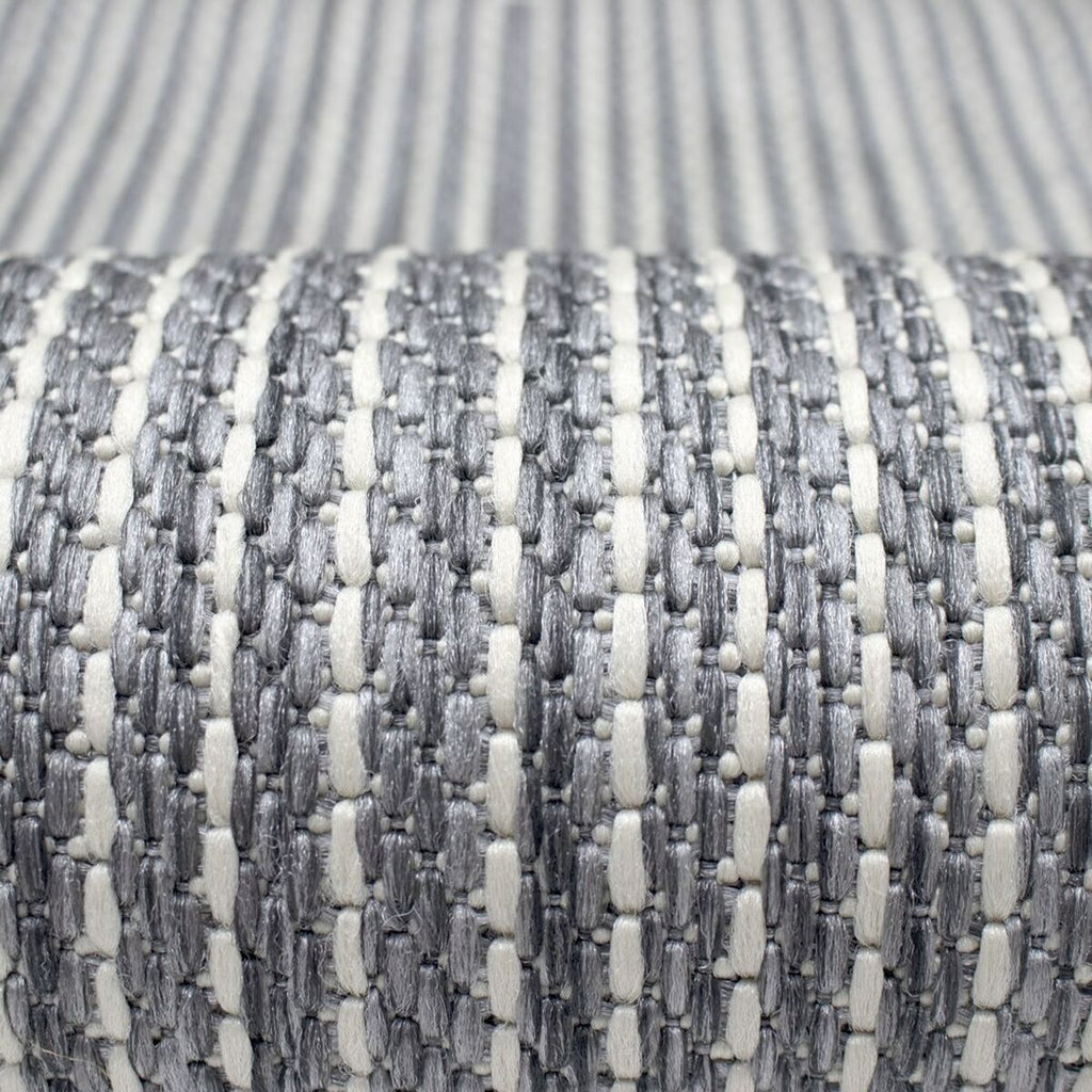 Alfombra de exterior gris, 250 cm de ancho — imagen 3