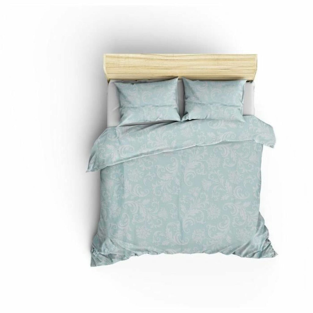 Juego de funda nórdica de algodón blanco, cama de 200 — imagen 3