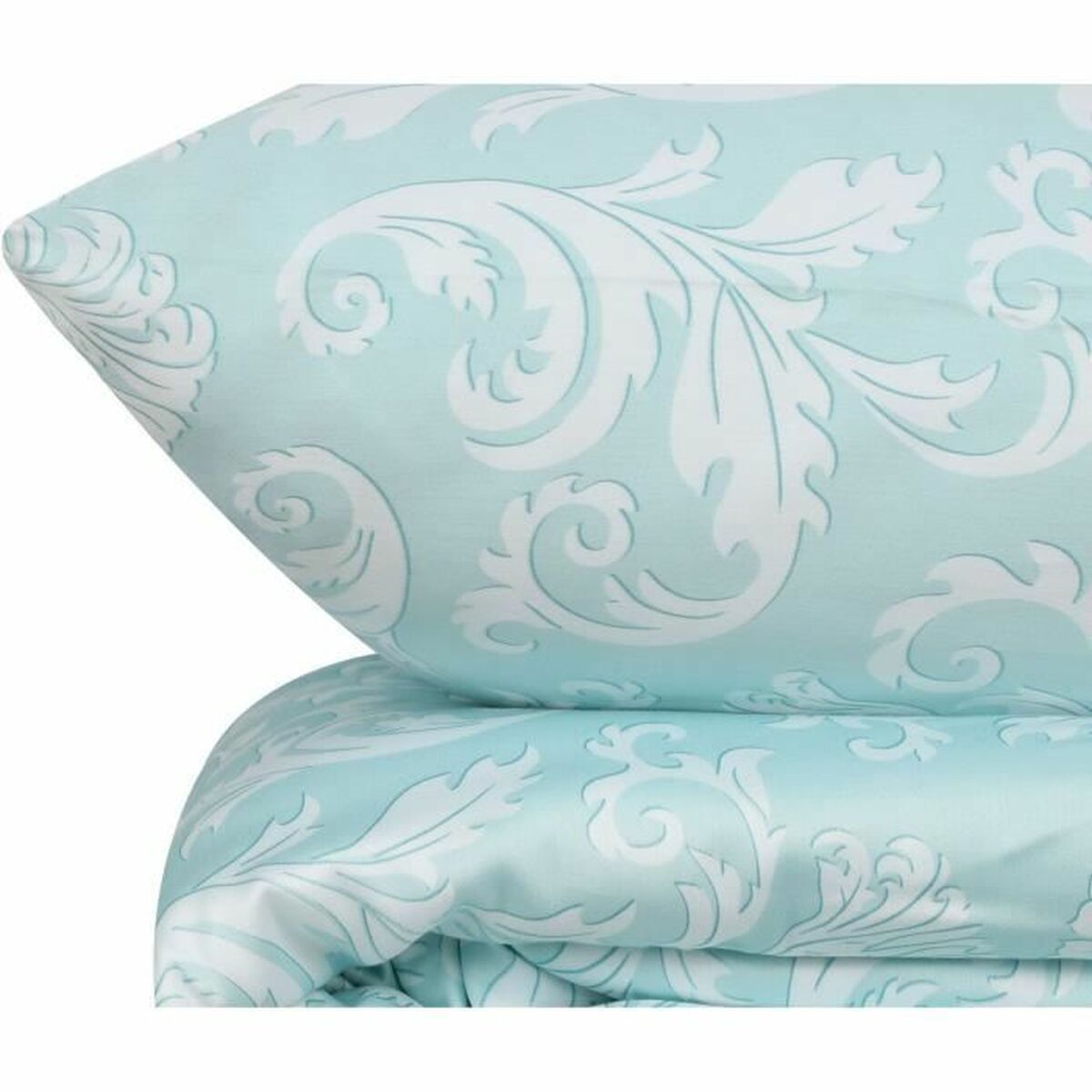 Juego de funda nórdica de algodón blanco, cama de 200 — imagen 4