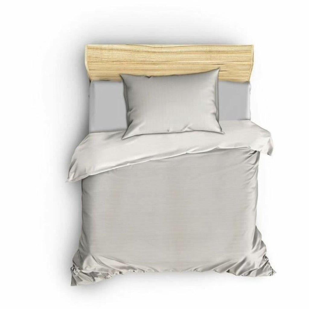 Juego de funda nórdica de algodón y poliéster crema, cama de 200 — imagen 3