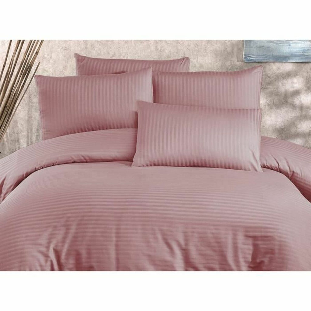 Juego de funda nórdica de algodón y poliéster beige, cama de 200 — imagen 5