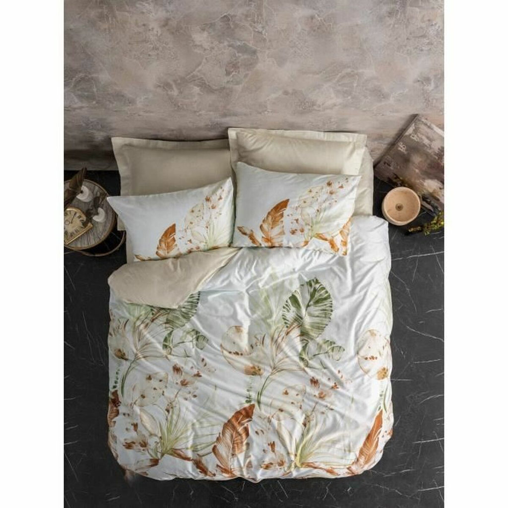 Juego de funda nórdica de algodón multicolor, 220 x 240 cm