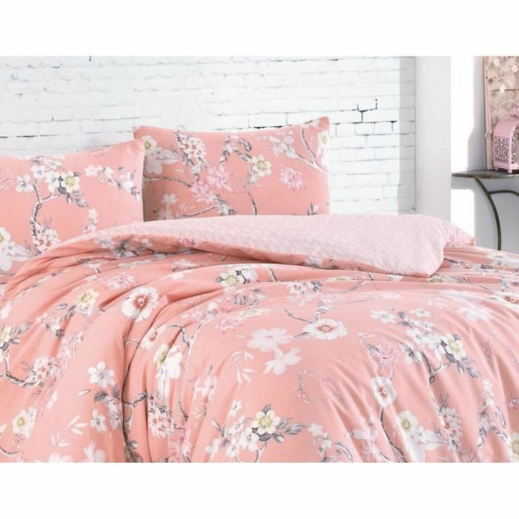 Juego de funda nórdica de algodón beige, cama de 200 — imagen 5