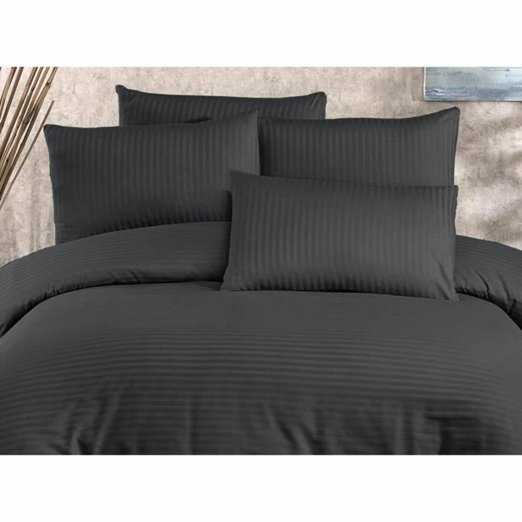 Juego de funda nórdica de 3 piezas gris, cama de 200 cm — imagen 5