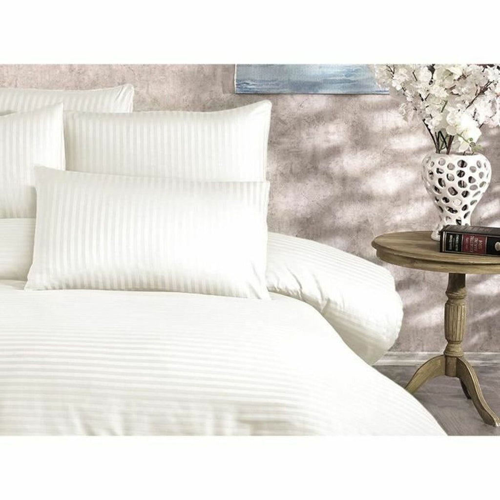Juego de funda nórdica de 3 piezas crema, cama de 200 cm — imagen 5