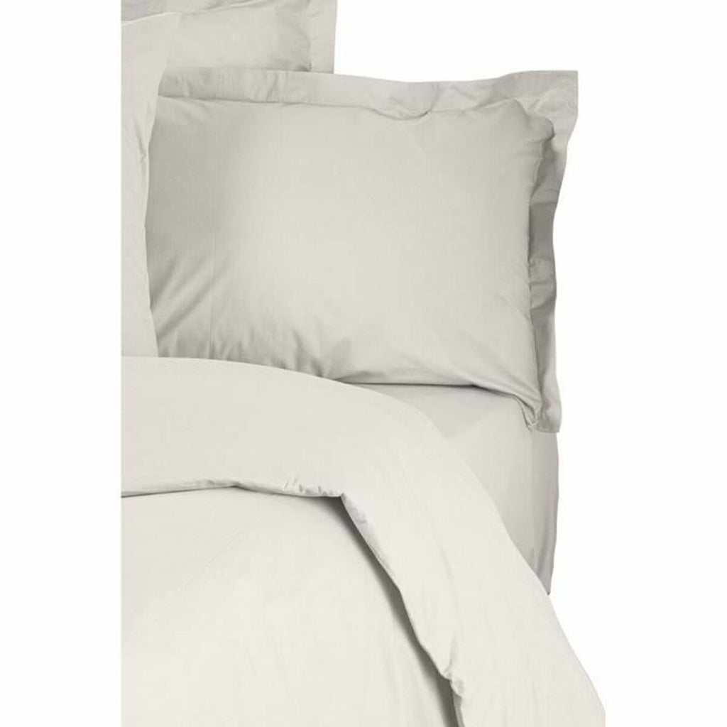 Juego de funda nórdica blanca de algodón, cama de 200 — imagen 5