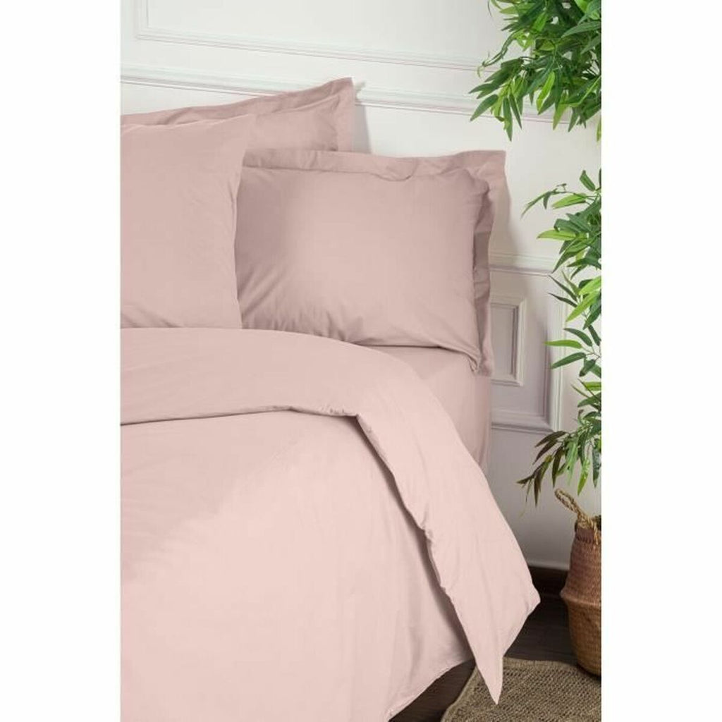 Juego de funda nórdica de algodón marrón, cama de 200, 3 piezas — imagen 2