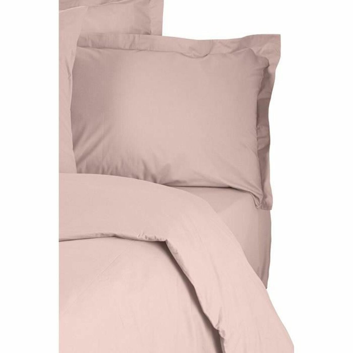 Juego de funda nórdica de algodón marrón, cama de 200, 3 piezas — imagen 4