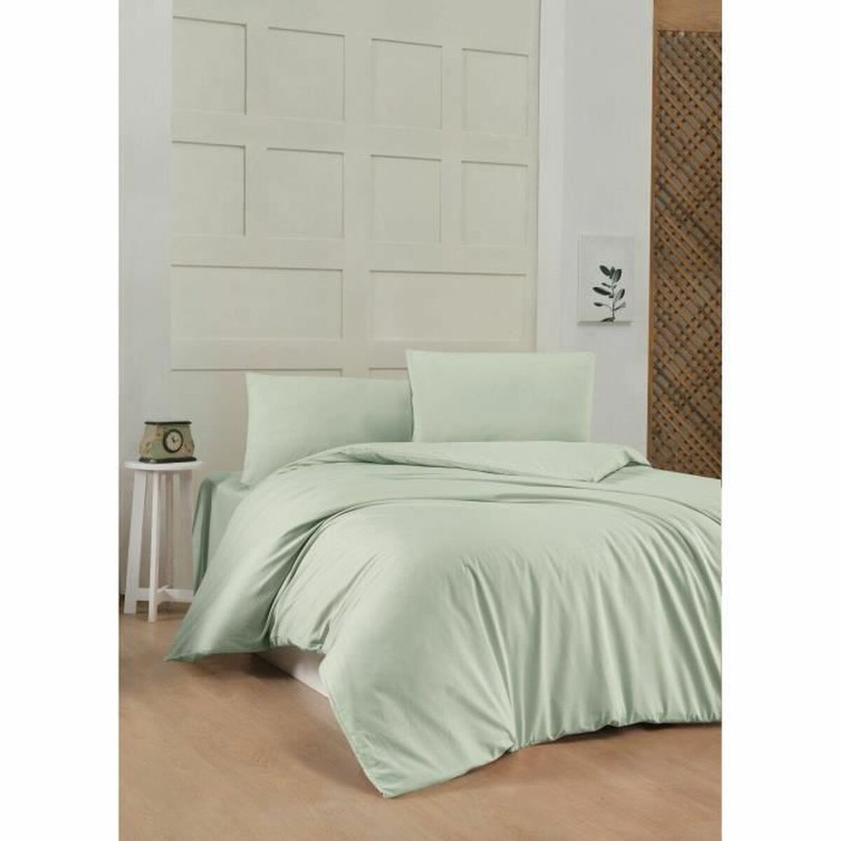 Juego de funda nórdica verde, cama de 200, 3 piezas — imagen 2