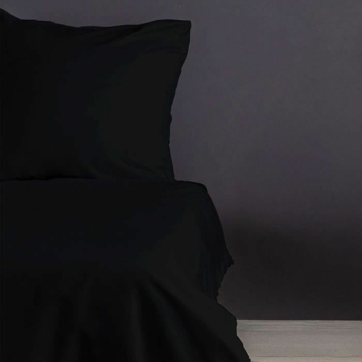Juego de funda nórdica negra, cama de 200, 3 piezas — imagen 4