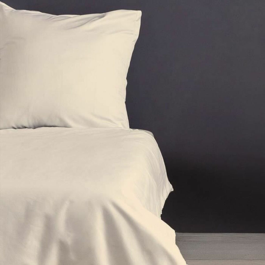 Juego de funda nórdica crema de algodón, cama de 200 — imagen 4