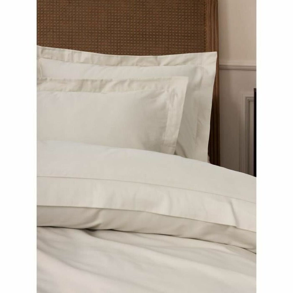 Funda nórdica blanca de algodón con 2 fundas de almohada — imagen 2