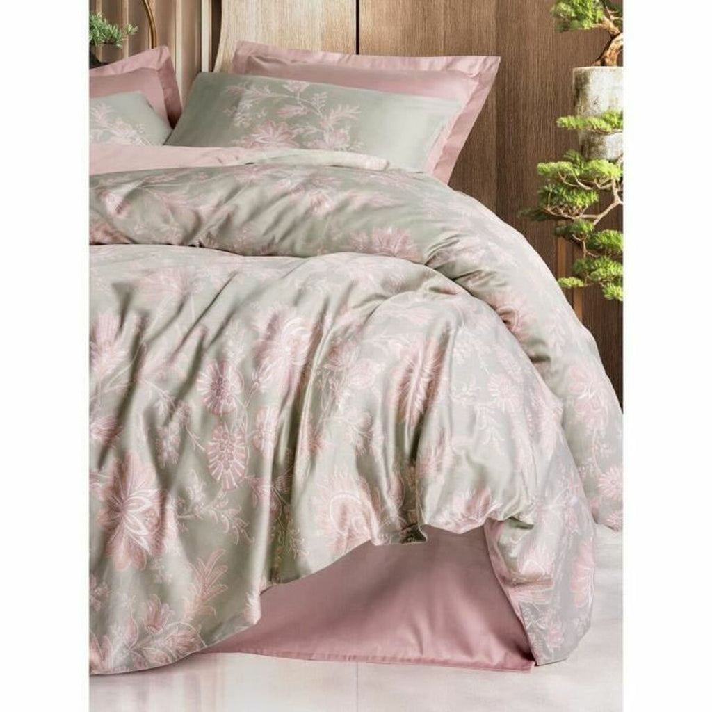 Juego de funda nórdica multicolor de algodón, 220 x 240 cm — imagen 3