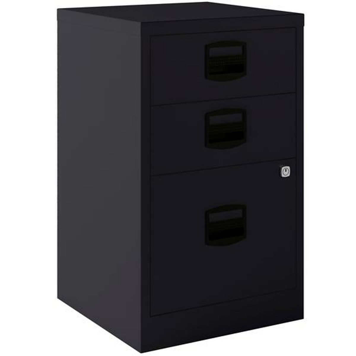 Armario archivador antracita con llave, A4, 67 x 41 x 40 cm