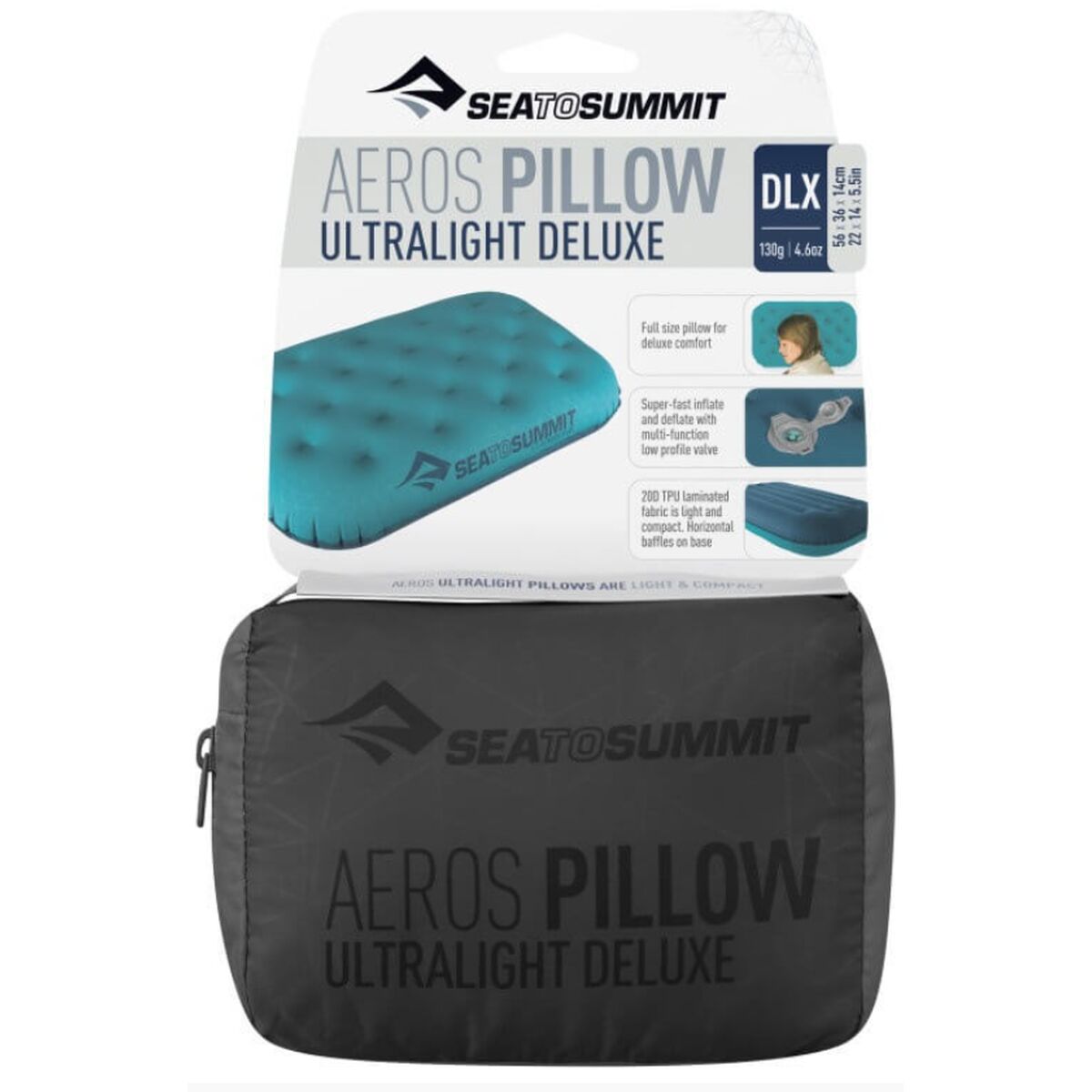 Cama hinchable Sea to Summit gris de poliéster — imagen 6