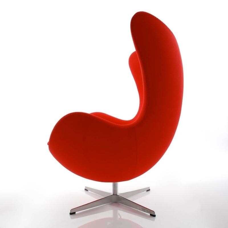 Fritz Hansen Aktion Egg Chair/Das Ei™ Sessel + Hocker Stoff