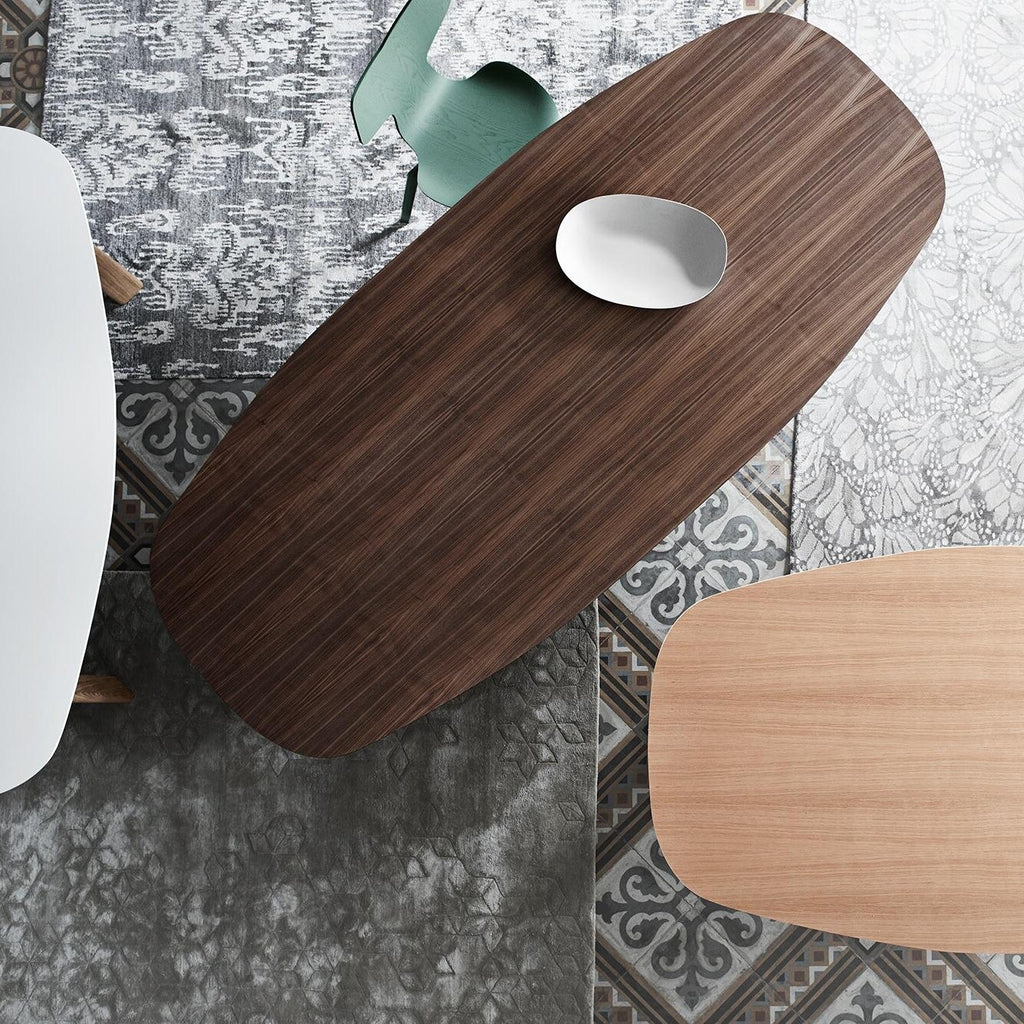 Fritz Hansen Analog™ Esstisch + 6 Drop™ Stühle Set