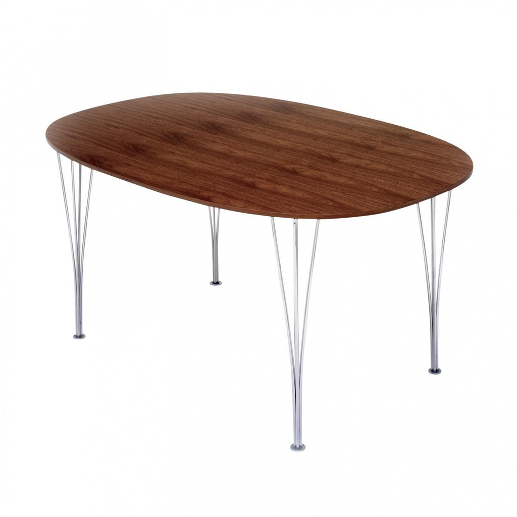 Fritz Hansen B612 Super-elliptischer Tisch Furnier 150x100x72cm