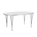 Fritz Hansen B613 Super-elliptischer Tisch 180x120x72cm