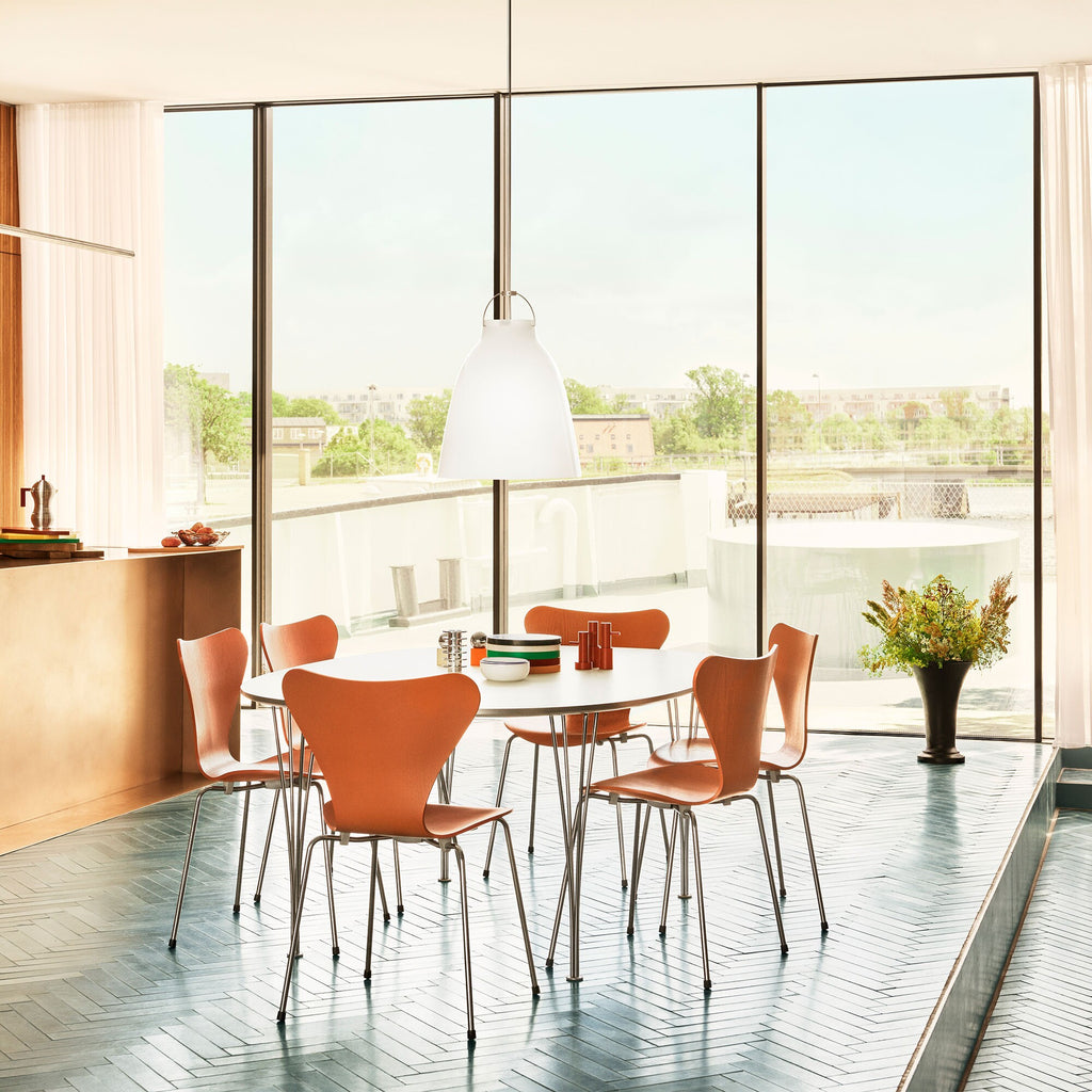 Fritz Hansen B613 Super-elliptischer Tisch 180x120x72cm
