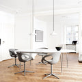 Fritz Hansen B614 Super-elliptischer Tisch 240x120x72cm