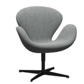 Fritz Hansen Der Schwan™/ Swan™ Sessel Stoff Gestell Schwarz