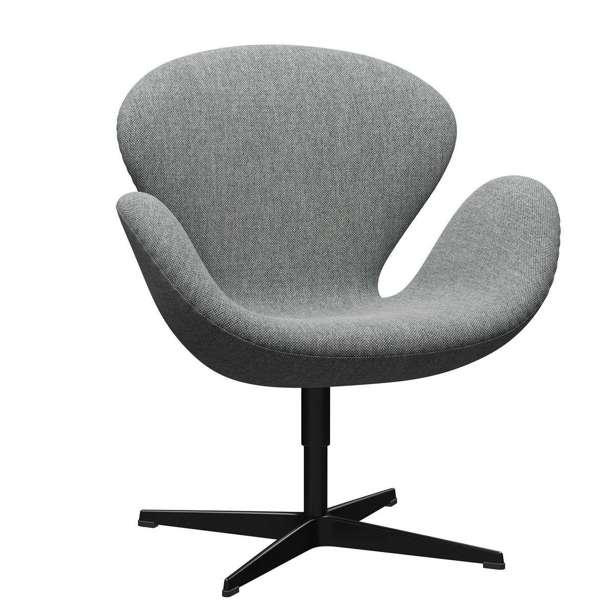 Fritz Hansen Der Schwan™/ Swan™ Sessel Stoff Gestell Schwarz