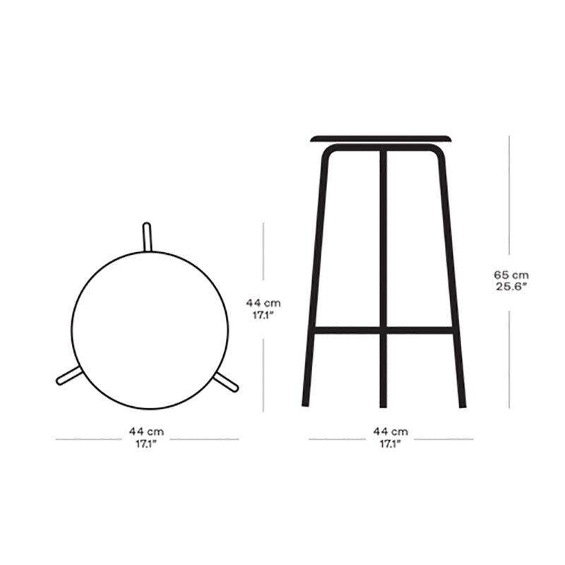 Fritz Hansen Dot™ Barhocker