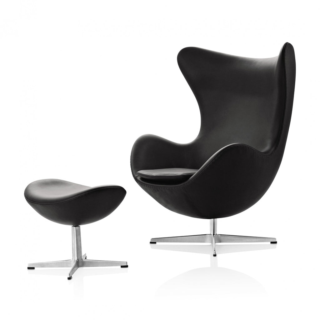 Fritz Hansen Egg/Das Ei™ Fußhocker Leder