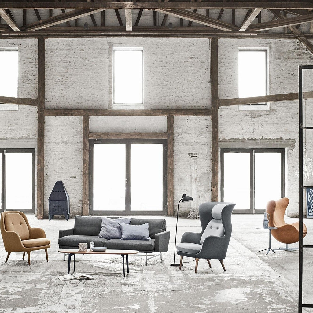 Fritz Hansen Egg/ Das Ei™ Loungesessel Leder