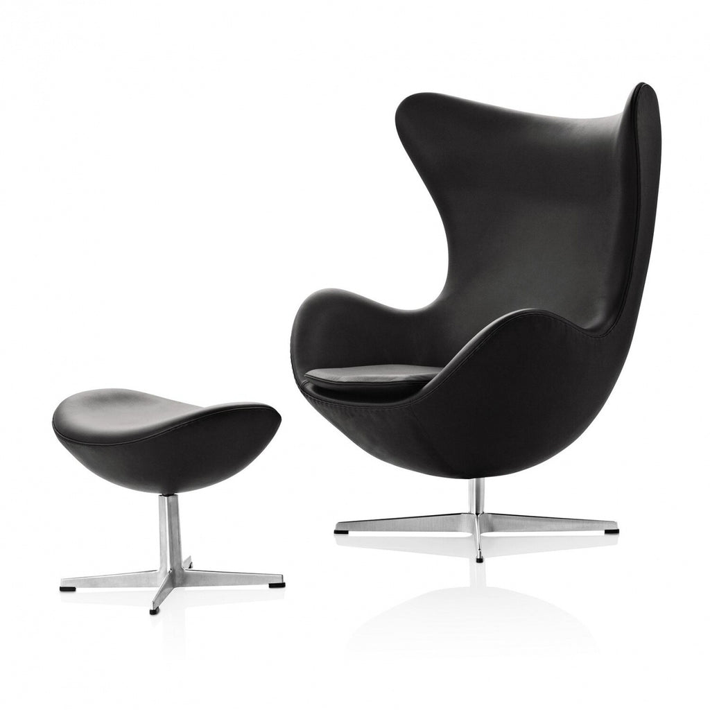 Fritz Hansen Egg/ Das Ei™ Loungesessel Leder