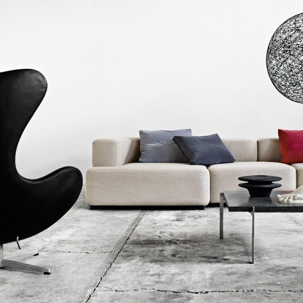 Fritz Hansen Egg/ Das Ei™ Loungesessel Leder