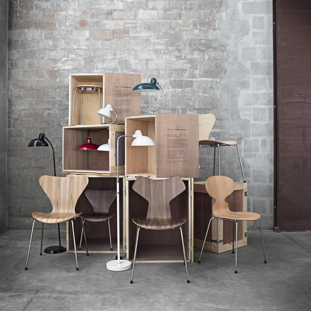 Fritz Hansen Grand Prix™ Stuhl Naturfurnier