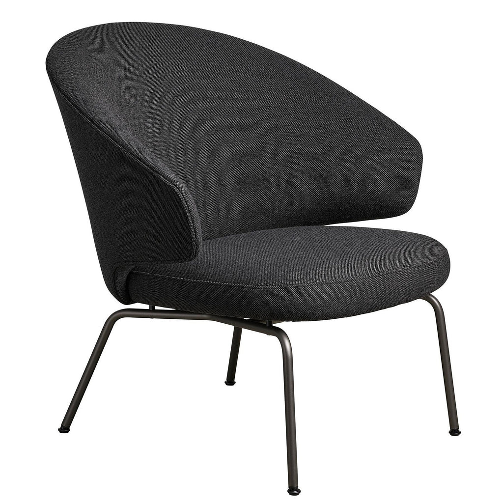 Fritz Hansen Let Sessel Gestell Warm Graphite