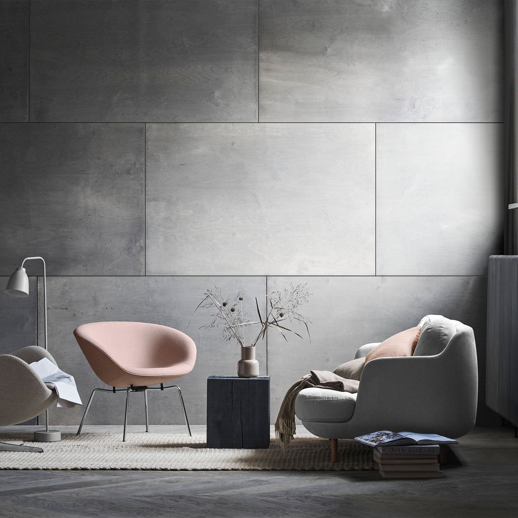 Fritz Hansen Lune™ JH200 2-Sitzer Sofa Füße Eiche