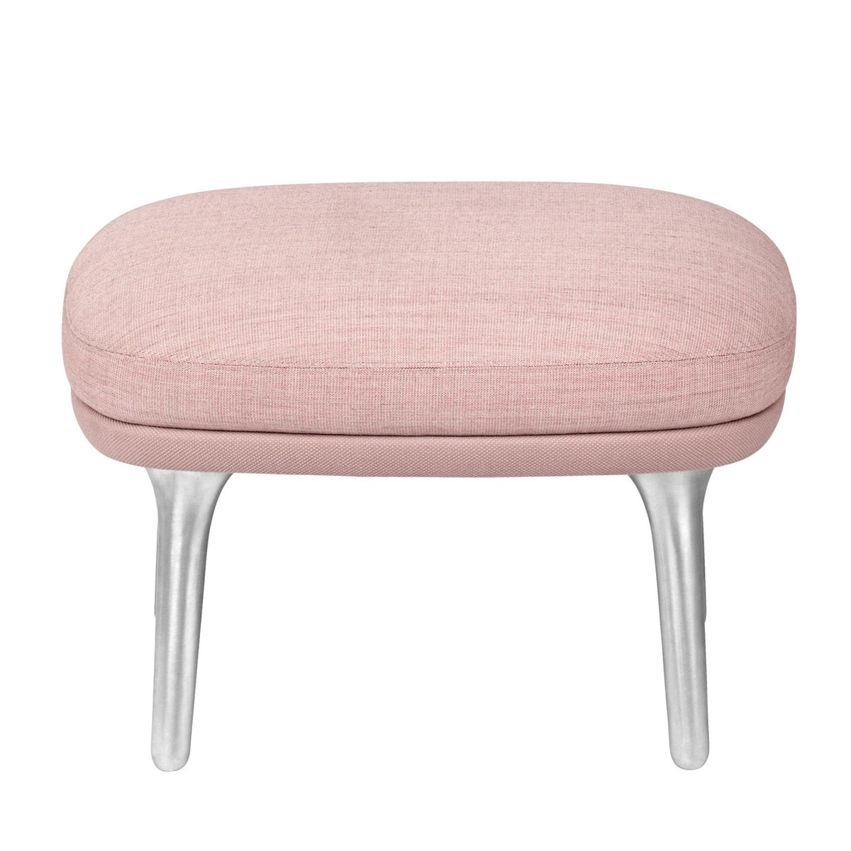 Fritz Hansen Ro™ JH11 Fußhocker Stoff Füße aus Aluminium