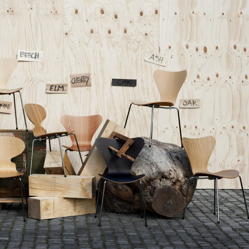 Fritz Hansen Serie 7™ Stuhl Naturfurnier